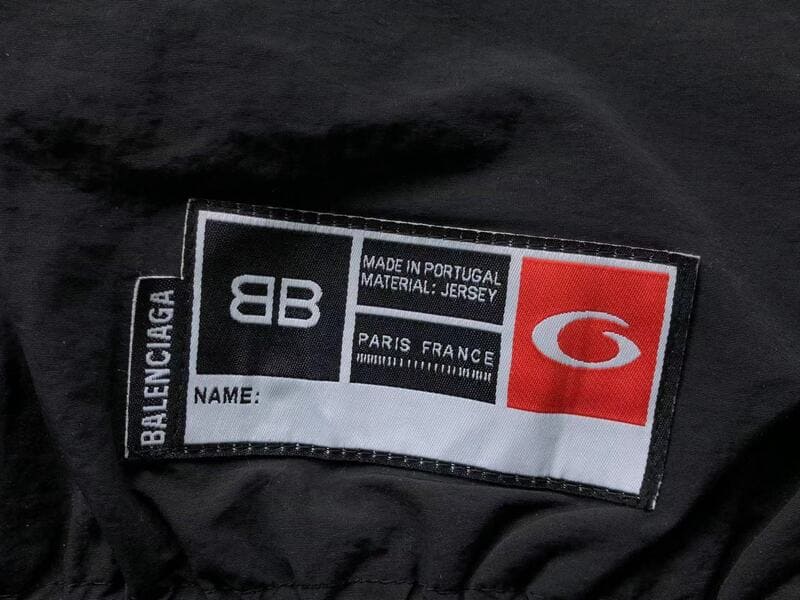 Balenciaga Black Jersey Jacket