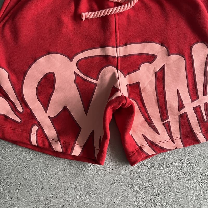 Synaworld Red Shorts Set