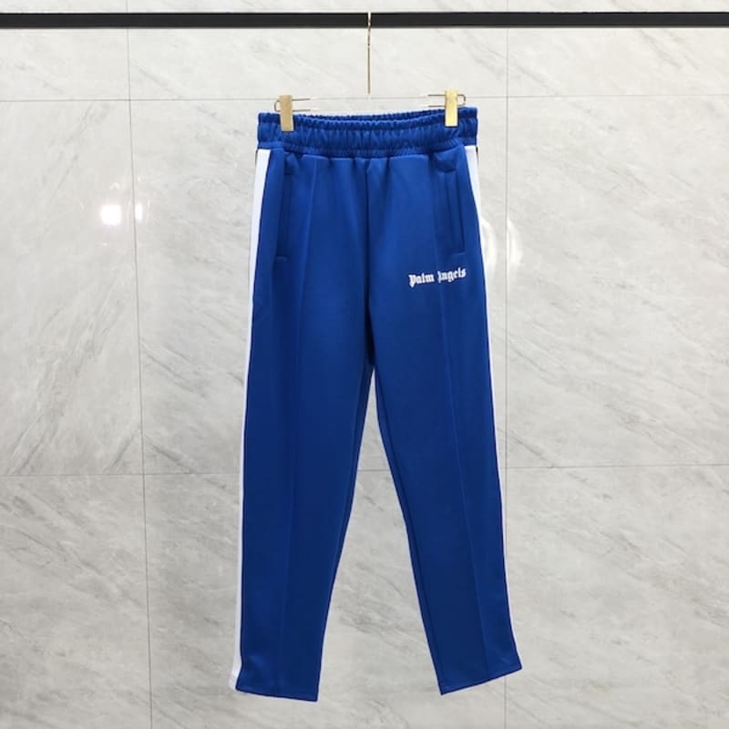 Palm Angels Logo Tracksuit Royal Blue Set