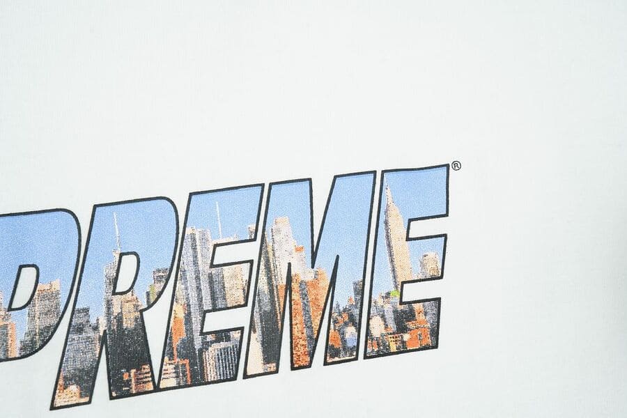 Supreme Gotham White T-Shirt