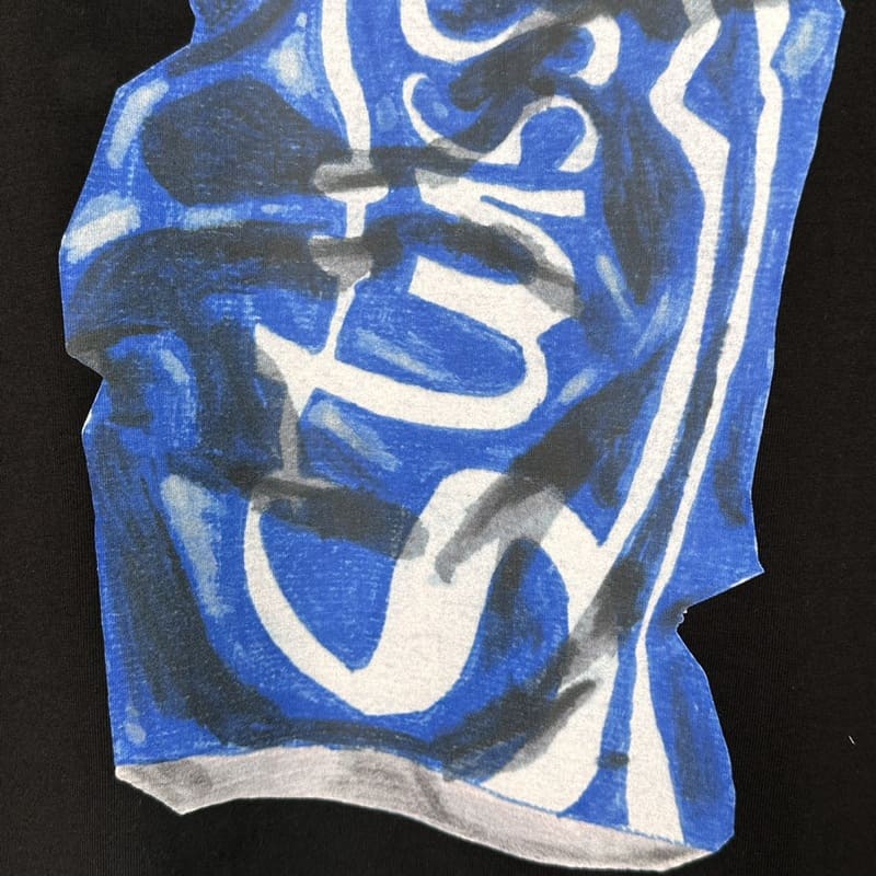 T-shirt Stussy Soda Can Black