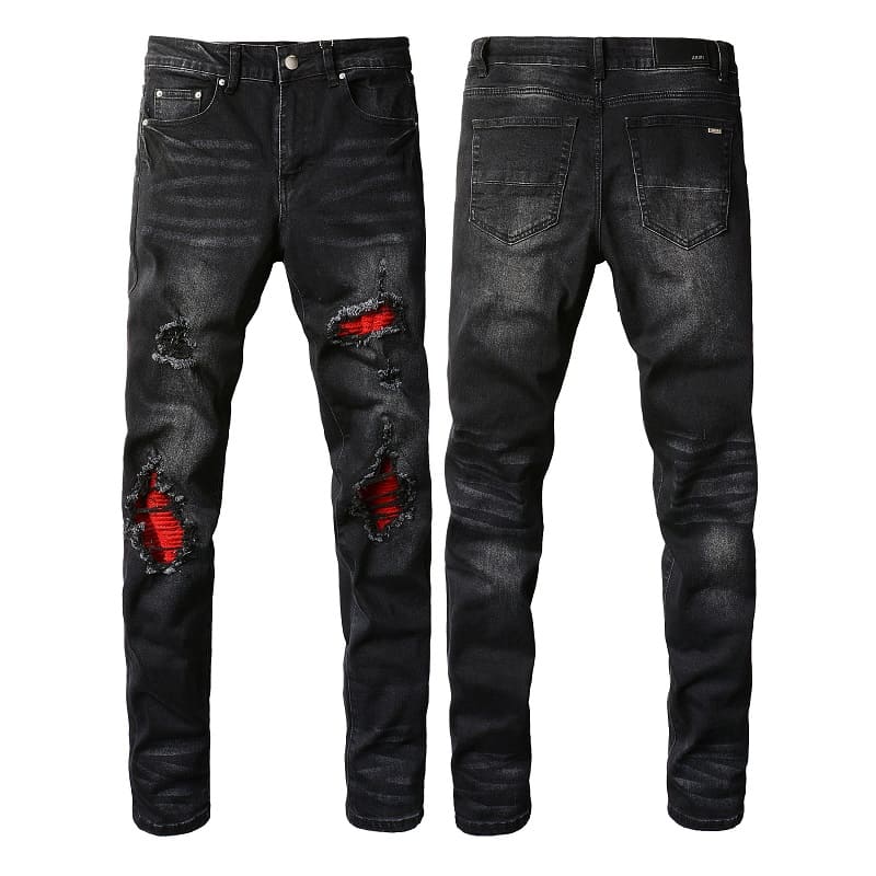 Amiri Ultra Suede MX1 'Aged Black' Jeans