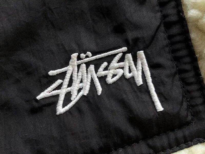 Stussy 8 Ball Reversible Sherpa Jacket