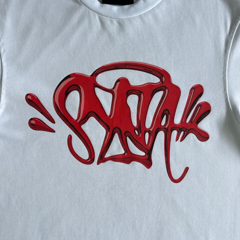 T-Shirt Synaworld 'Syna Logo' White/Red