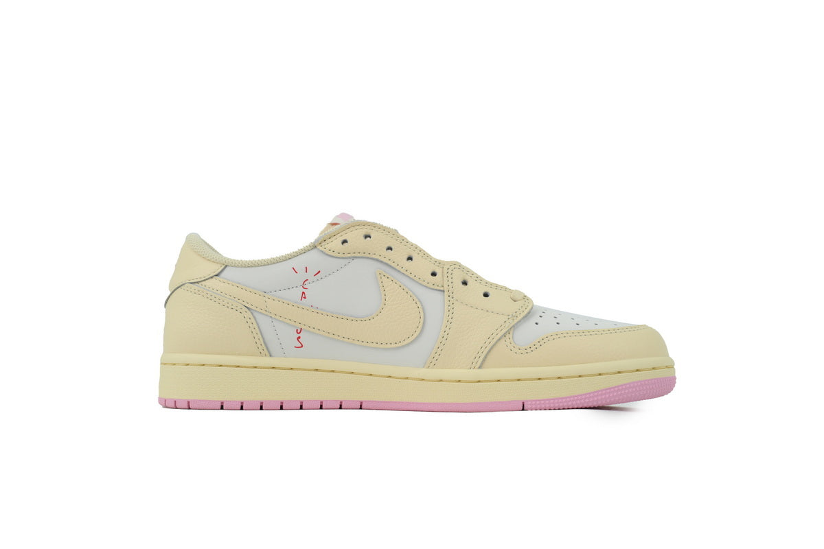 Travis Scott x Air Jordan 1 Low Reverse Hook Powder