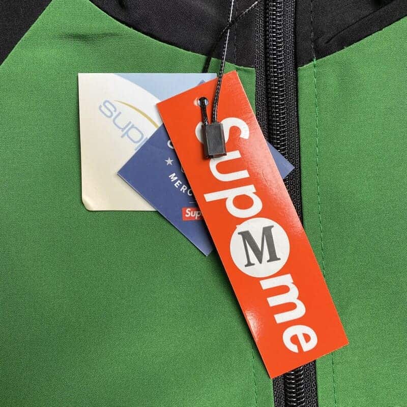 Supreme x New York Yankees Green Jacket