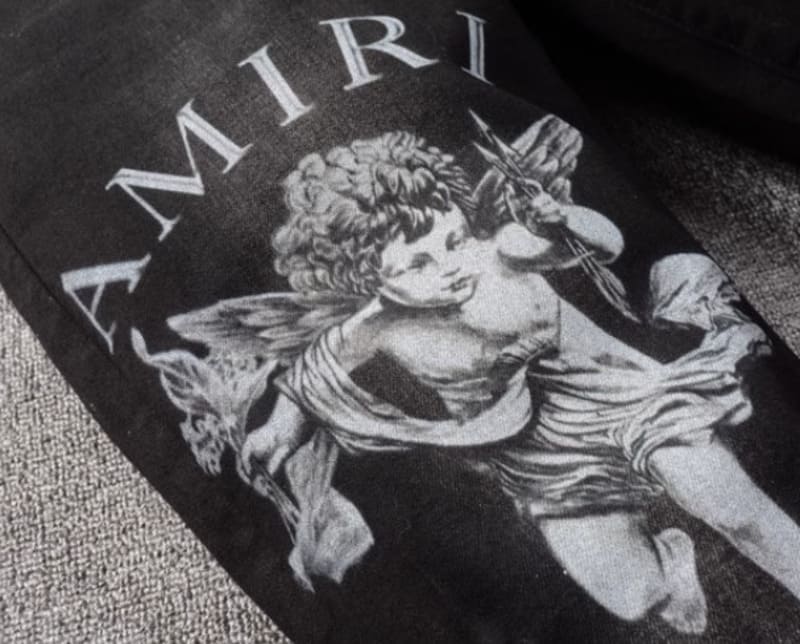 AMIRI Angel Black Jeans