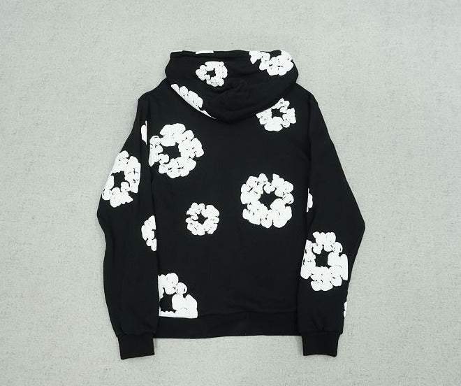Denim Tears The Cotton Wreath Black Sweatshirt