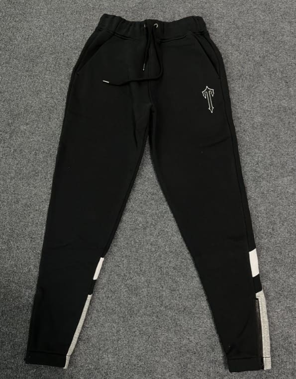 Trapstar V Stripe Hoodie Tracksuit Black