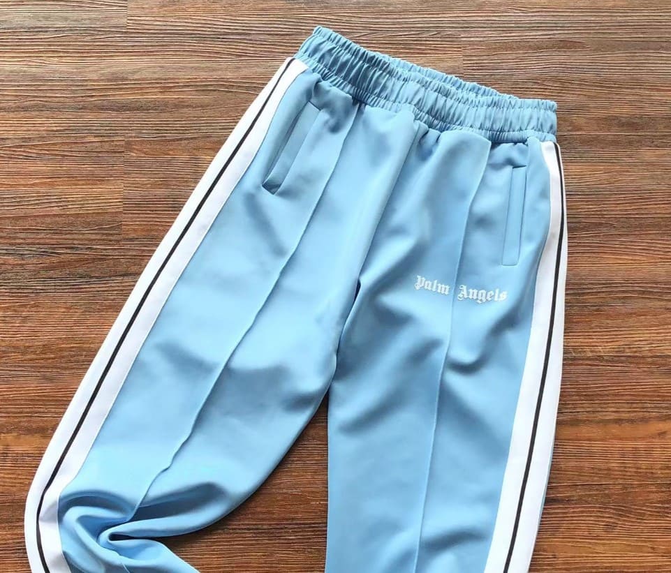 Palm Angels Track Pants Light Blue