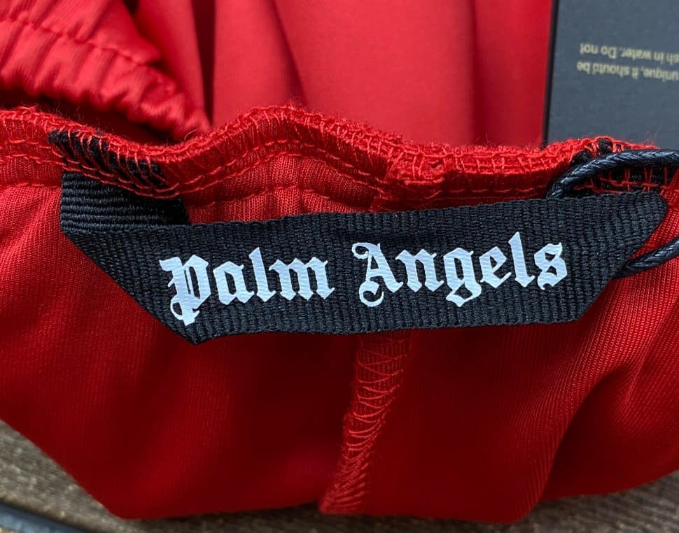 Palm Angels Logo Tracksuit Red