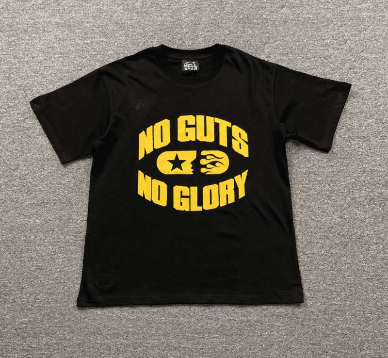 Hellstar No Guts No Glory Black T-Shirt