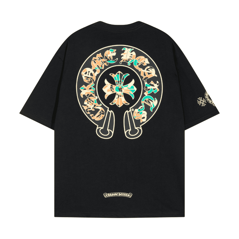 Chrome Hearts Cemetery Cross Logo T-shirt