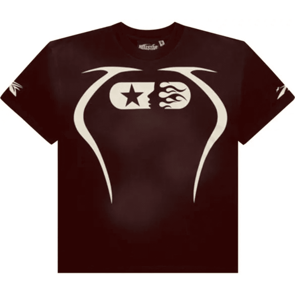 Hellstar Warm Up Brown T-Shirt