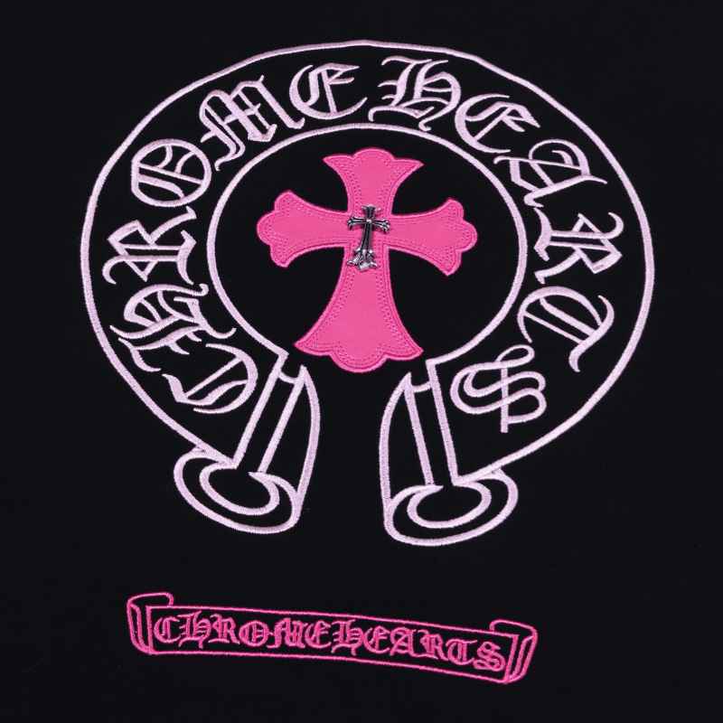 Chrome Hearts Pink Cross T-Shirt