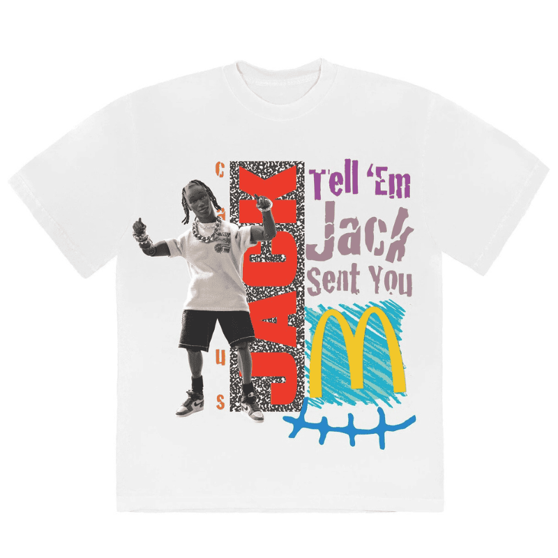 Travis Scott x McDonald's Jack Smile T-Shirt