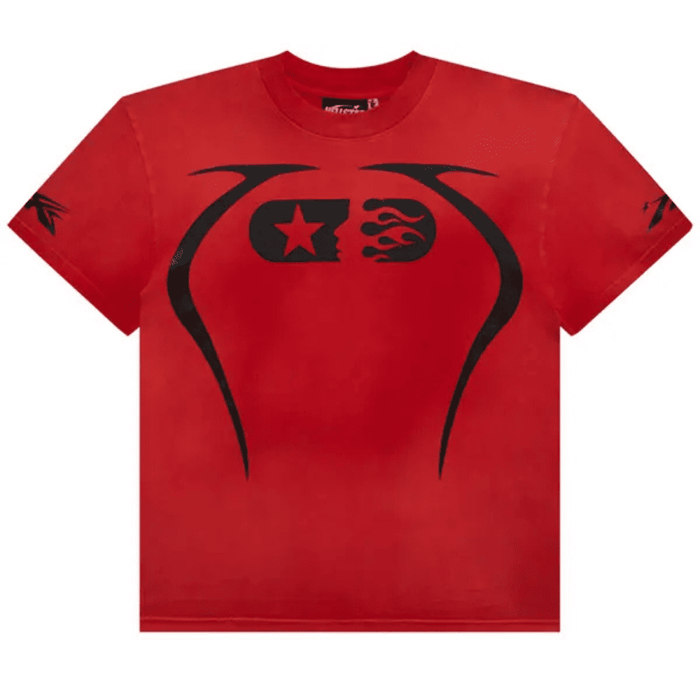 Hellstar Warm Up Red T-shirt