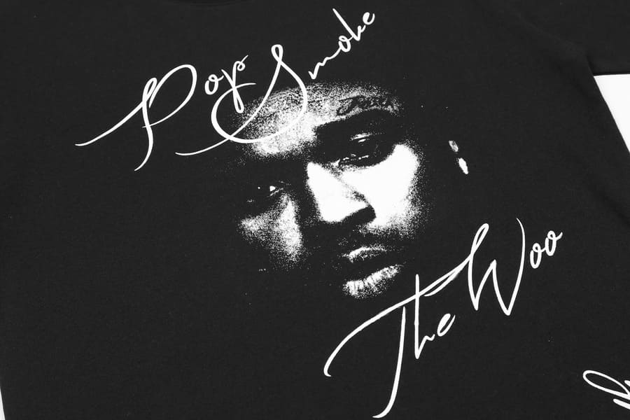 Vlone x Pop Smoke "Faith" T-Shirt