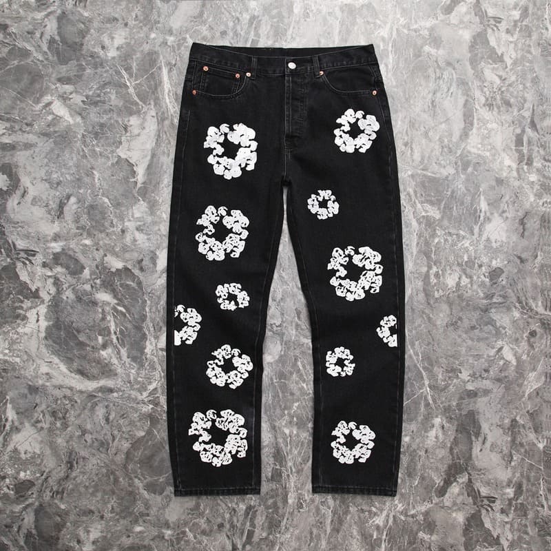 Denim Tears x Levi's Cotton Wreath Jean Black