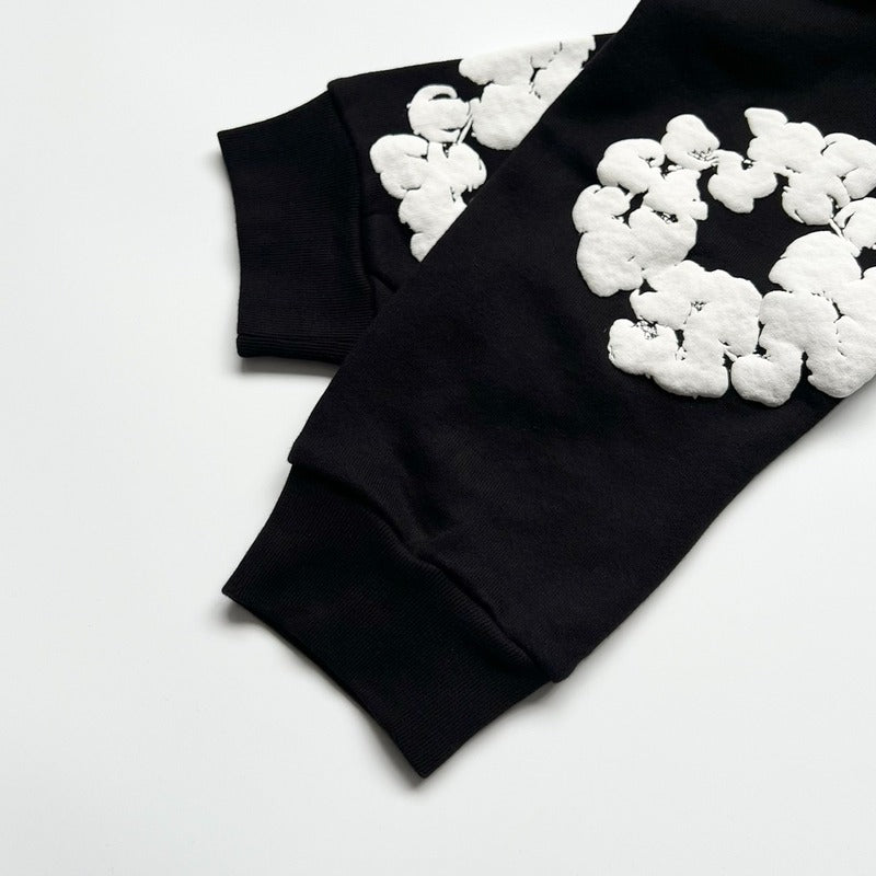Denim Tears The Cotton Wreath Black Sweatshirt