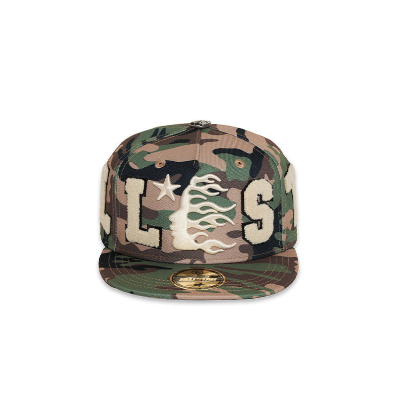 Hellstar OG Patch Camo Fitted Cap