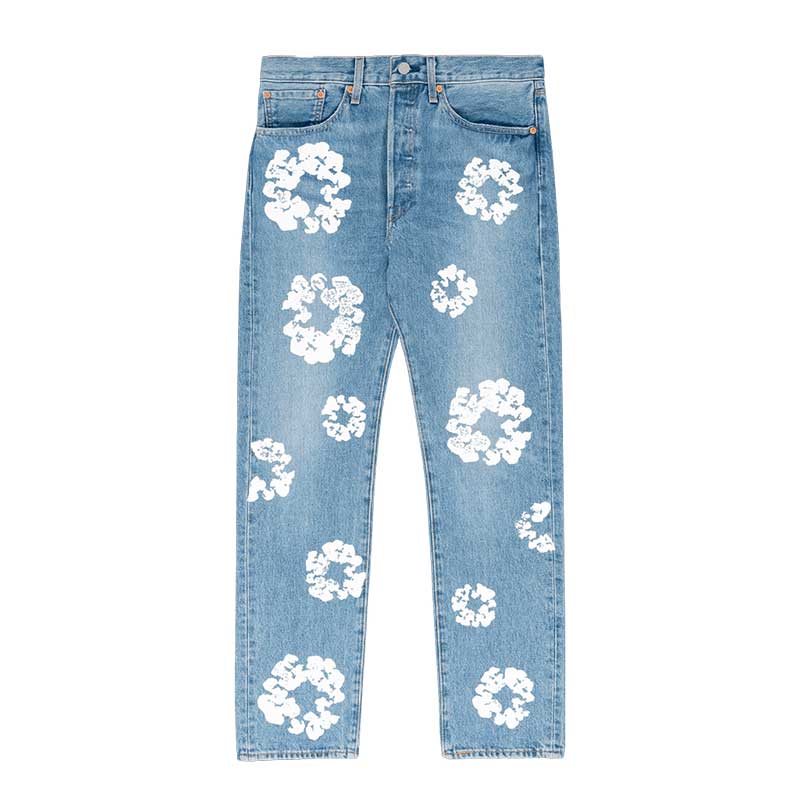 Denim Tears x Levi's Cotton Wreath Light Wash Jean