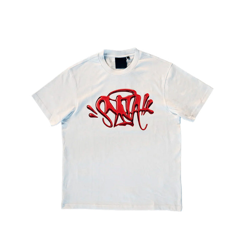 T-Shirt Synaworld 'Syna Logo' White/Red