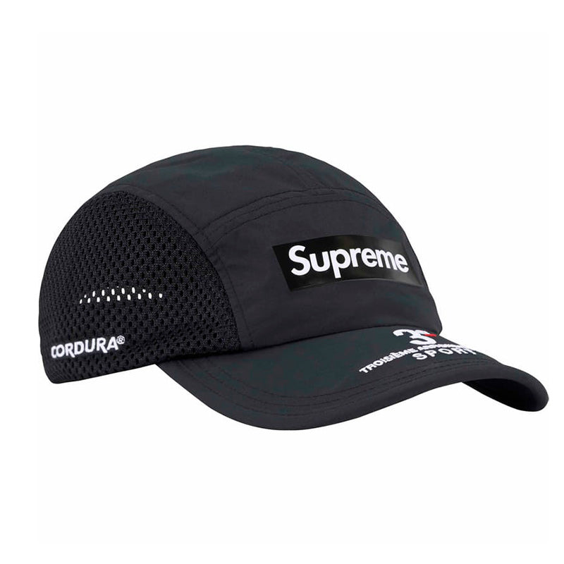 Supreme Mesh Side Panel Camp Black Cap