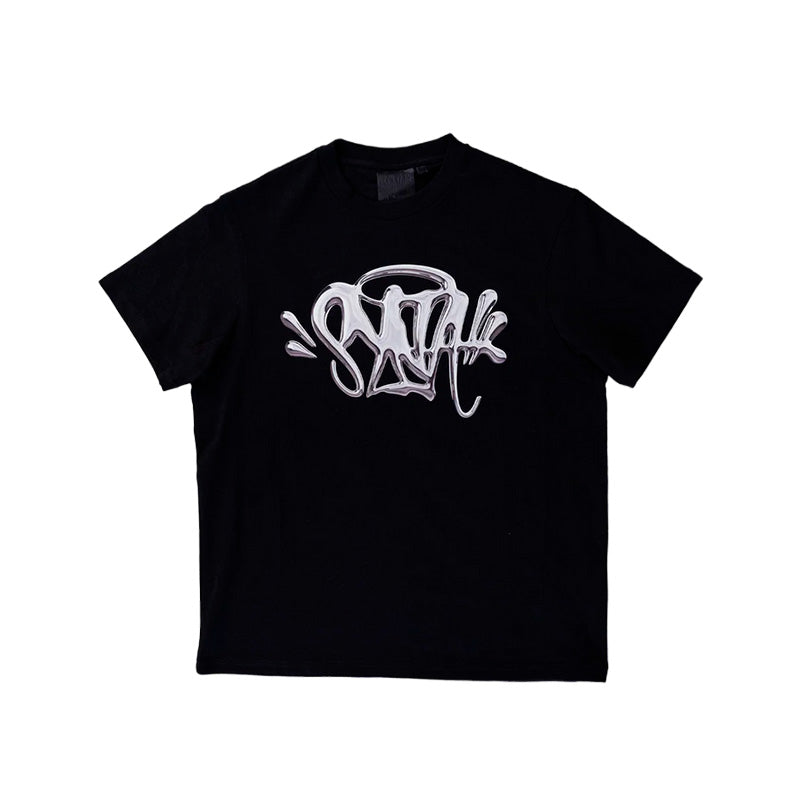 Synaworld 'Syna Logo' T-Shirt Black/Silver