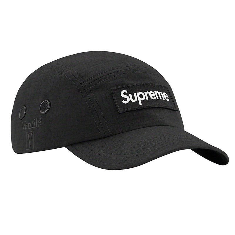 Supreme Ventile Camp Cap Black