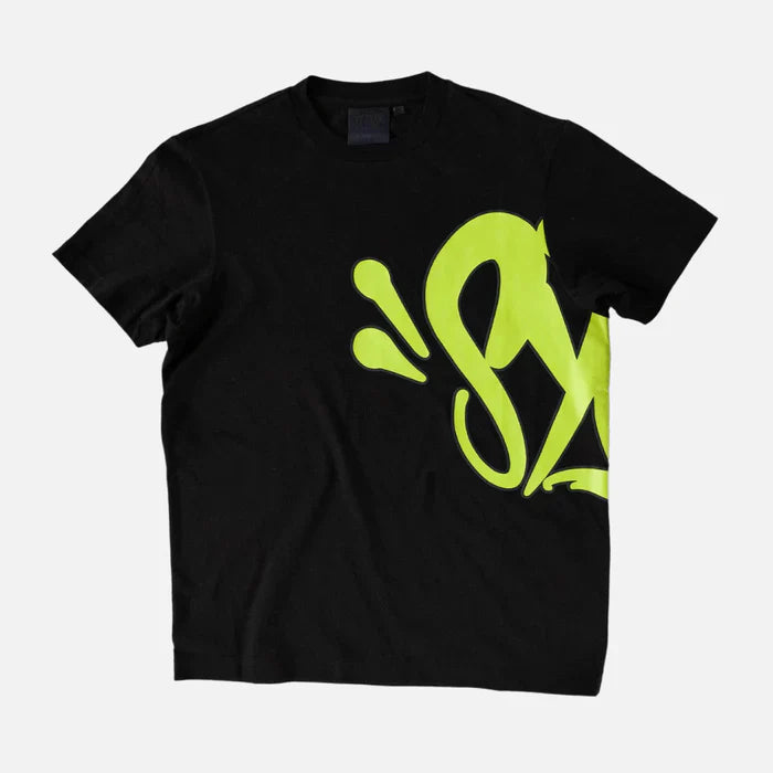 T-Shirt Synaworld OG Logo Black/Green
