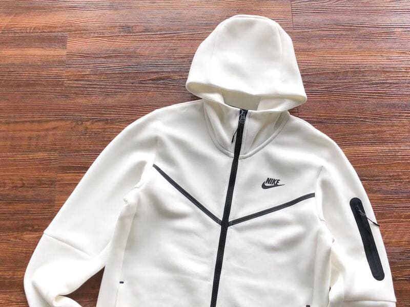 Nike White Tech Fleece Jacket
