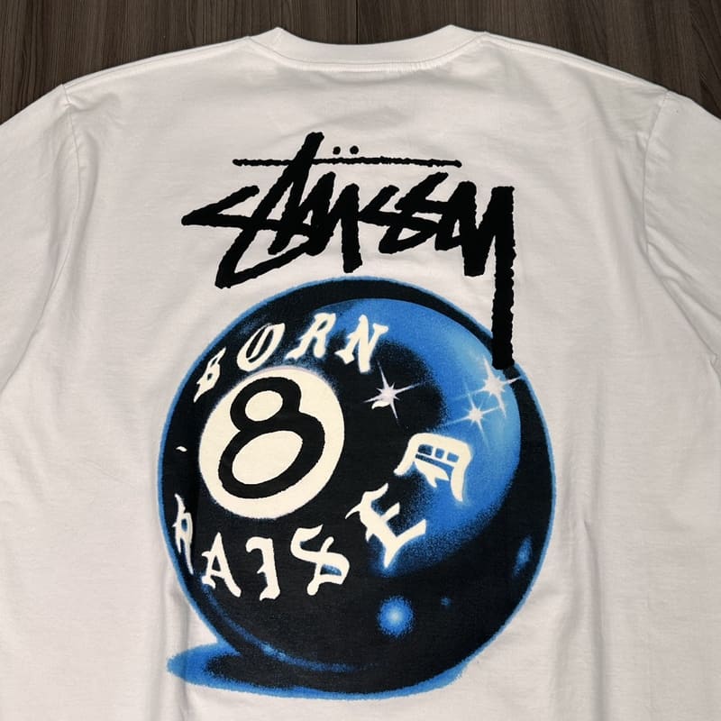 Stussy x Born X Raised 8 Ball T-shirt