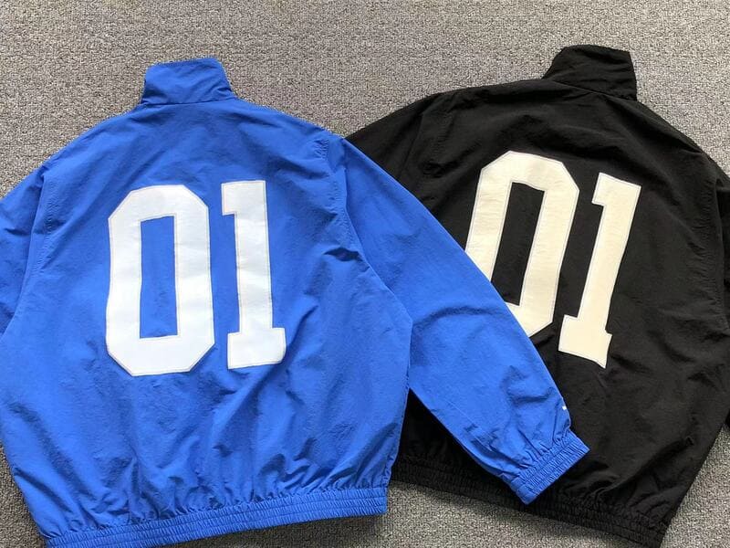 Balenciaga Blue Jersey Jacket