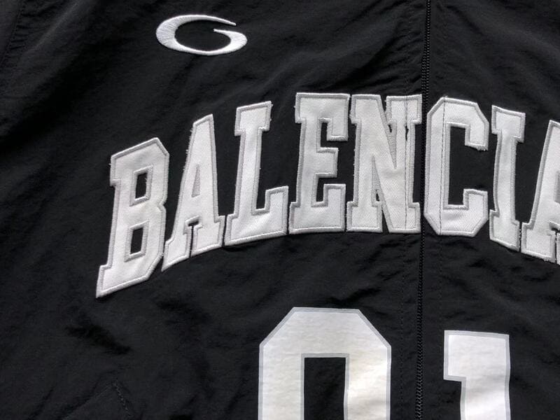 Balenciaga Black Jersey Jacket