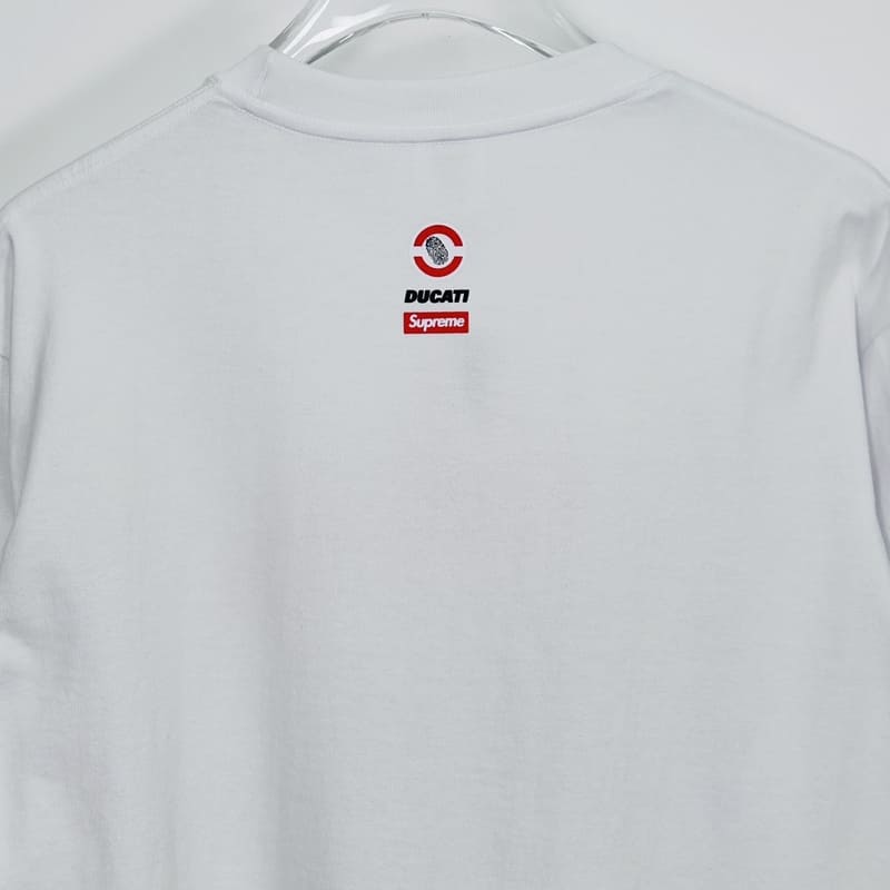 Supreme Ducati Bike T-Shirt White