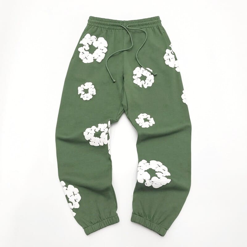 Denim Tears The Cotton Wreath Green Jeans