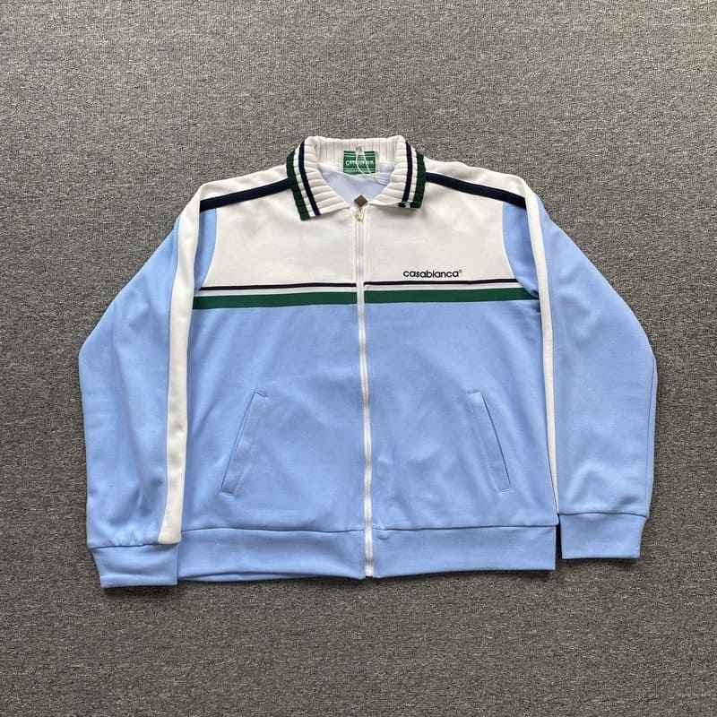 Conjunto Casablanca Sport Logo azul