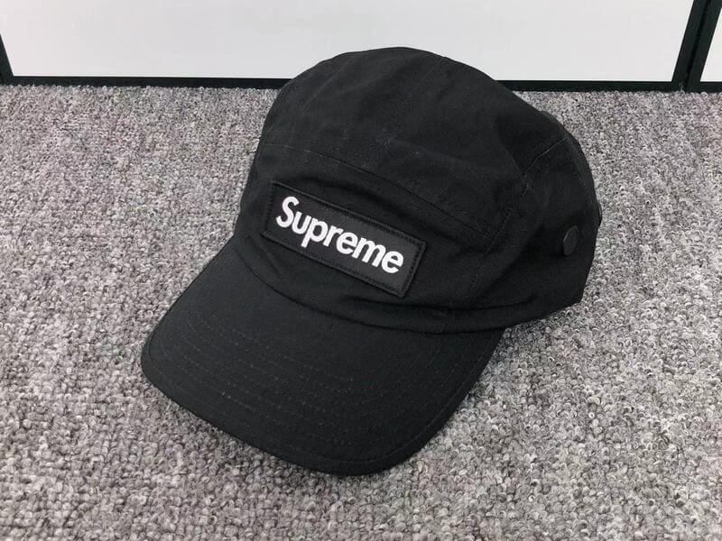Supreme Ventile Camp Cap Black