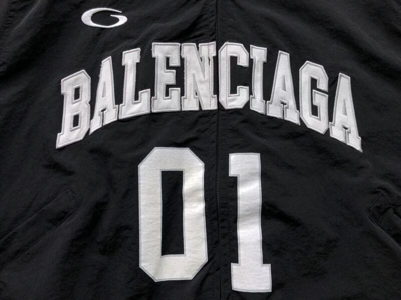 Balenciaga Black Jersey Jacket