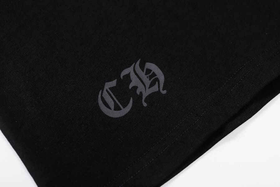 Chrome Hearts Triple Cross Logo T-shirt Black