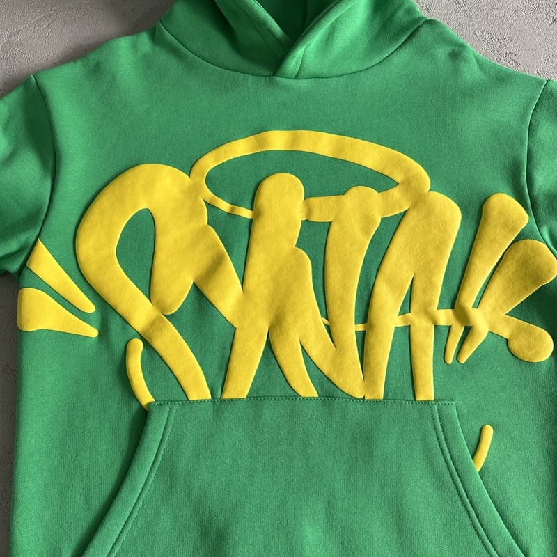 Team Syna Hood Twinset Green