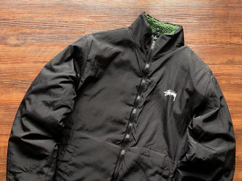 Stussy 8 Ball Reversible Sherpa Jacket