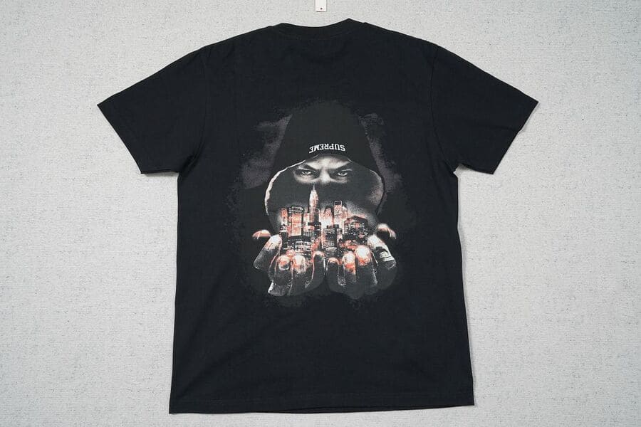 Supreme Fighter Black T-Shirt