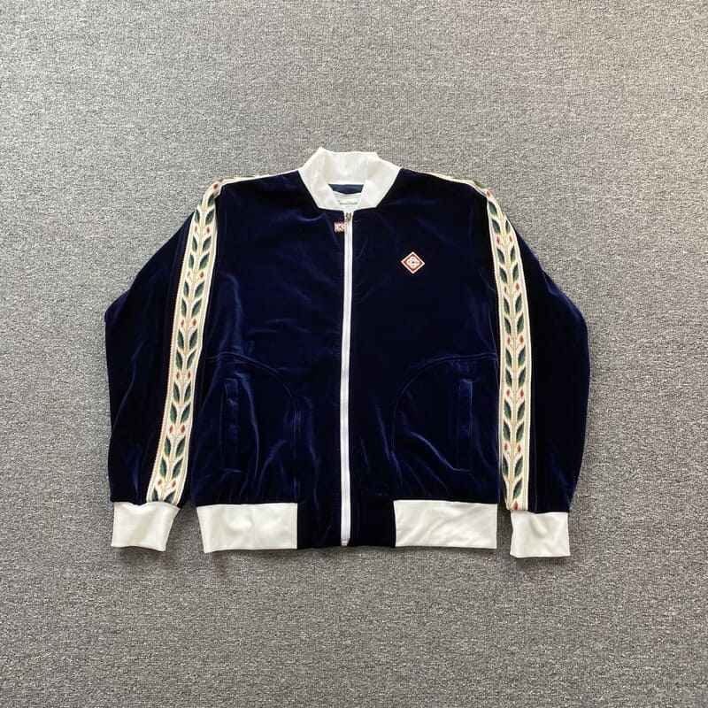 Casablanca Velvet Blue Logo Set