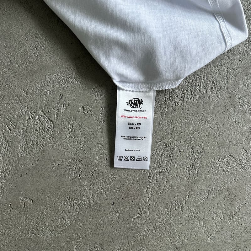 T-Shirt Synaworld 'Syna Logo' White/Red