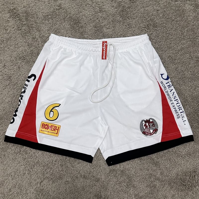 Supreme Hooded Soccer Set White