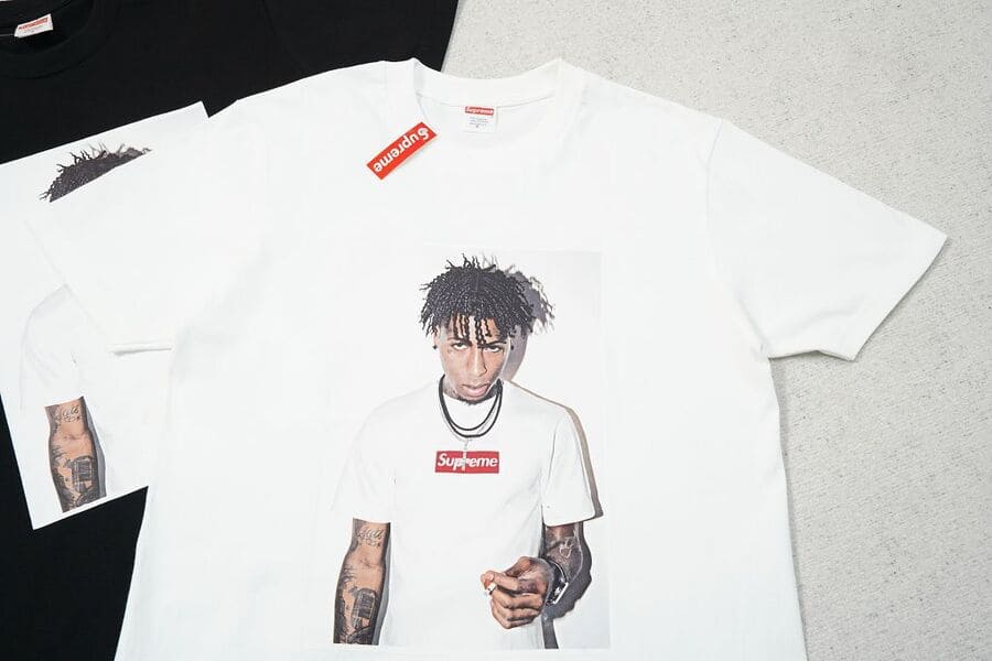 Supreme NBA Youngboy White T-shirt