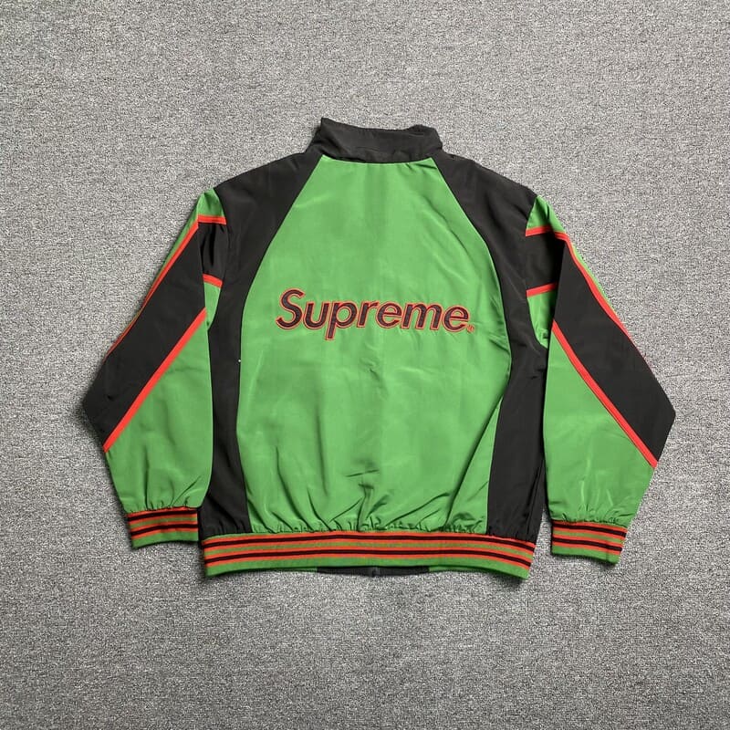 Supreme x New York Yankees Green Jacket