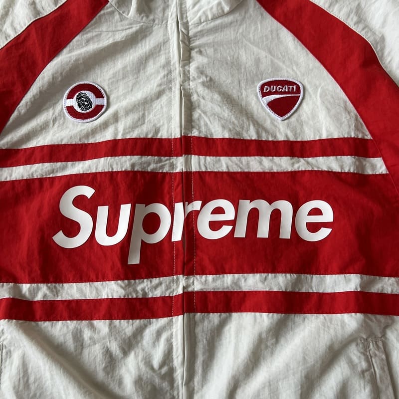 Supreme x Ducati White Jacket